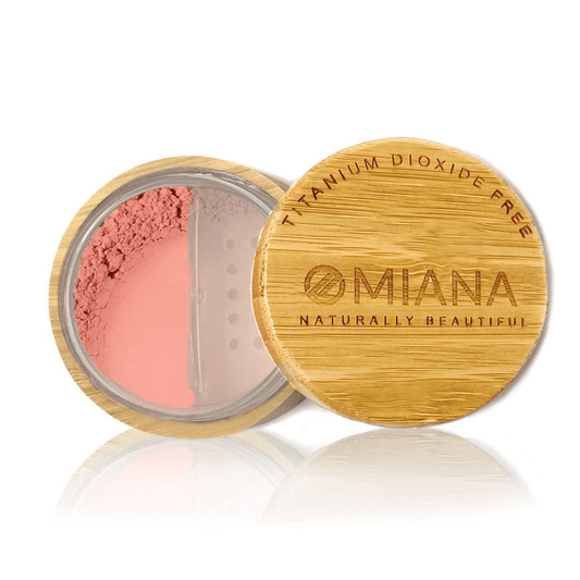 Omiana Beauty Blush Loose Powder Mineral Blush - Titanium Dioxide-Free, Mica-Free, & More!