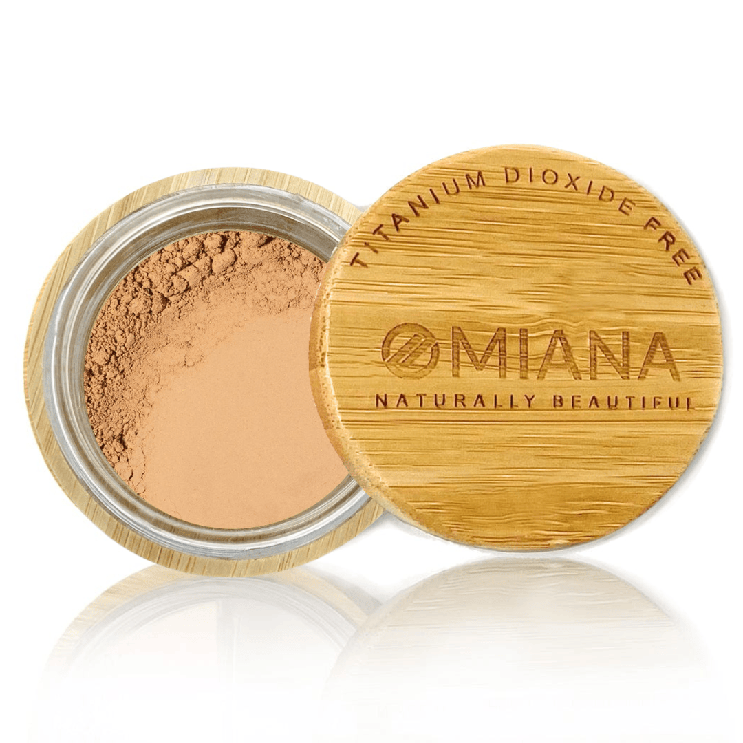 Omiana Beauty Foundation Divine / Original Size (6g | 0.21 oz) Loose Powder Mineral Foundation - Without Mica, Titanium Dioxide, & More!