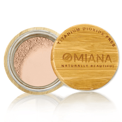 Omiana Beauty Foundation Glam / Original Size (6g | 0.21 oz) Loose Powder Mineral Foundation - Without Mica, Titanium Dioxide, & More!