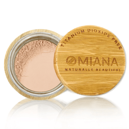 Omiana Beauty Foundation Honest / Original Size (6g | 0.21 oz) Loose Powder Mineral Foundation - Without Mica, Titanium Dioxide, & More!
