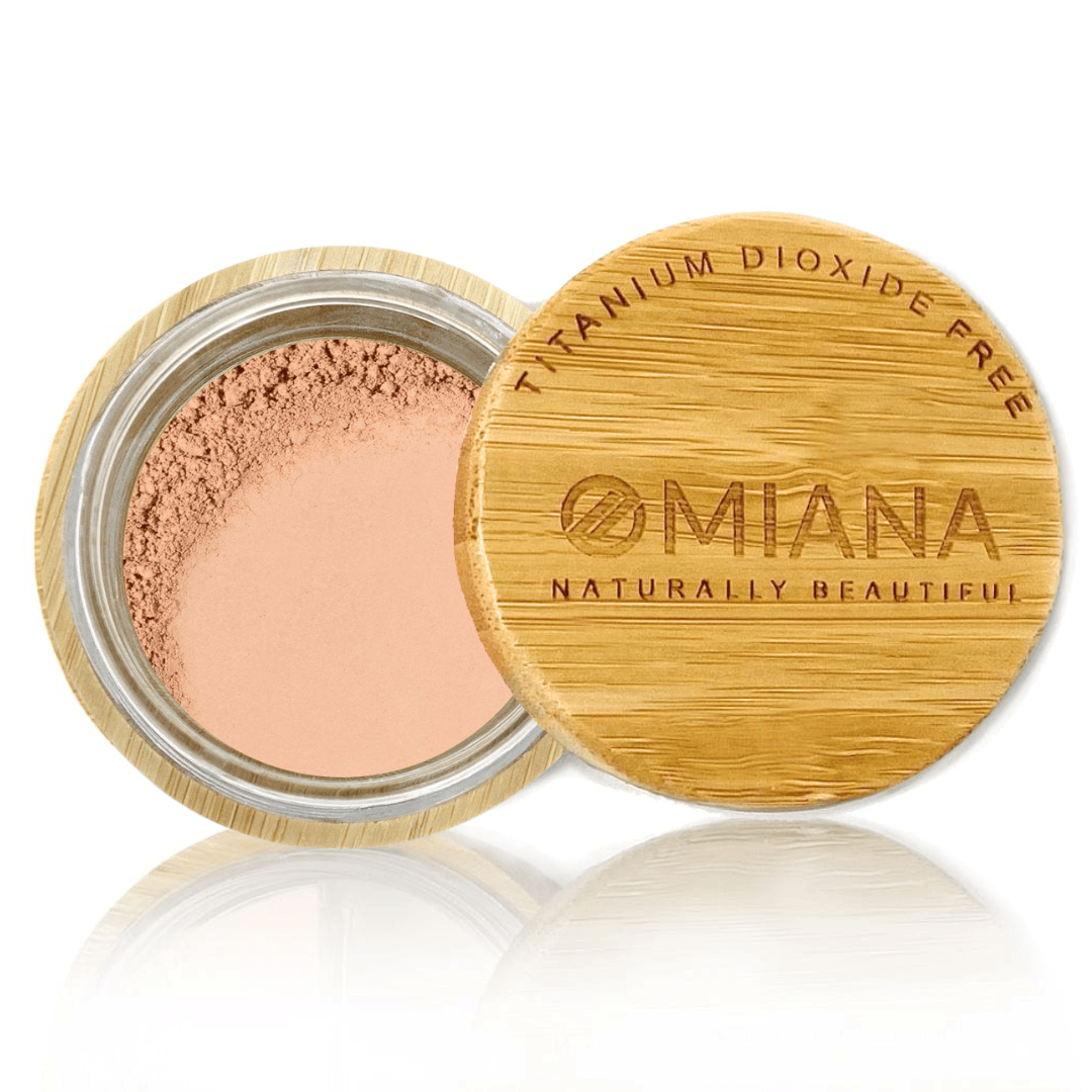Omiana Beauty Foundation Nice / Original Size (6g | 0.21 oz) Loose Powder Mineral Foundation - Without Mica, Titanium Dioxide, & More!