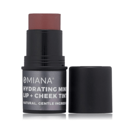 Omiana Cosmetics Multi-Task / Skincare Rosewood Hydrating Mineral Lip & Cheek Tint - Soy-Free, Without Ultramarines, Without Clay, & More!